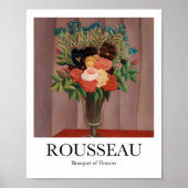 Bouquet van Henri Rousseau Poster (Voorkant)