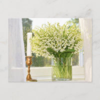 Bouquet van lentesbloemen lilies van de vallei