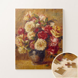 Bouquet van rozen, Auguste Renoir Legpuzzel
