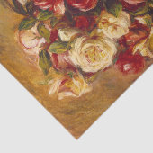Bouquet van rozen, Auguste Renoir Tissuepapier (Detail)