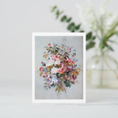 Bouquet van Rozen, Renoir Briefkaart (Staand voorkant)