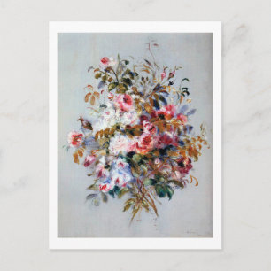 Bouquet van Rozen, Renoir Briefkaart