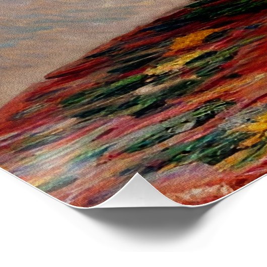 Bouquet van zonnebloemen perfect poster (Hoek)