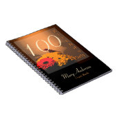 Bouquet vintage 100e anniversaire de fête Livre d' (Côté Droit)