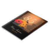 Bouquet vintage 85e anniversaire de fête Livre d'o (Côté gauche)