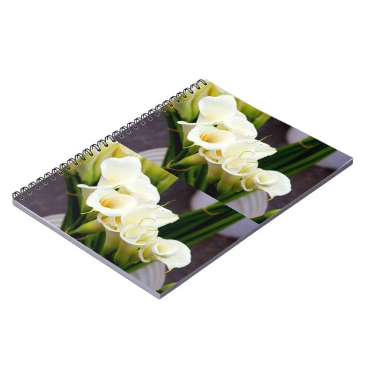 bouquets de calla lys carnet (Côté gauche)