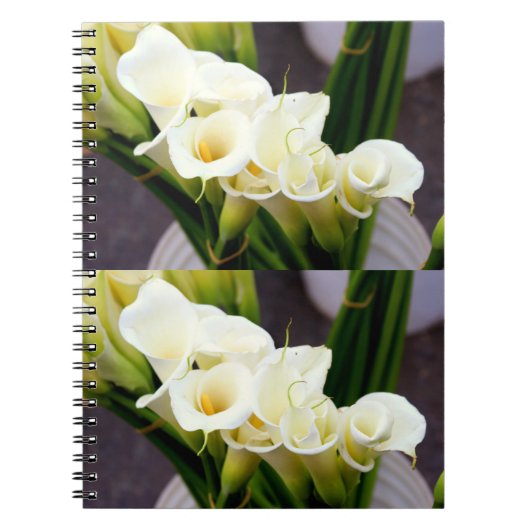 bouquets de calla lys carnet (Devant)