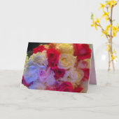 Bouquets de carte Rose (Fleur jaune)