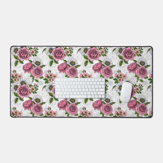 Bouquets d'été (Clavier et souris)