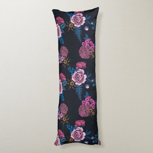 Bouquets en tarantula 2 lichaamskussen (Achterkant (Verticaal))