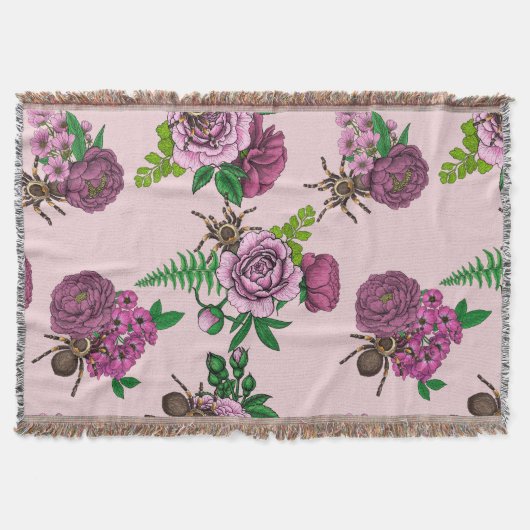 Bouquets en tarantula deken (Voorkant)