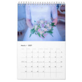 Bouquets et fleurs mariages 2025 Calendrier d'affa (Mar 2027)