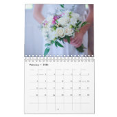 Bouquets et fleurs mariages 2025 Calendrier d'affa (Feb 2026)