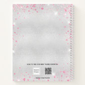 Bouquets rose argent parties scintillant journal d (Dos)