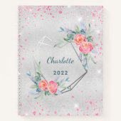 Bouquets rose argent parties scintillant journal d (Devant)