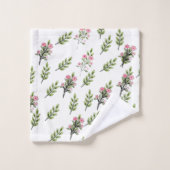Bouquets roses (Gant de toilette)