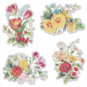  Bouquets Sticker set (Voorkant)