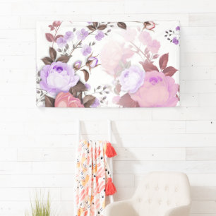 Bouquets van Rozen 5 Spandoek