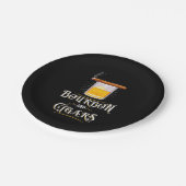 Bourbon And Cigars Papieren Bordje (Gekanteld)