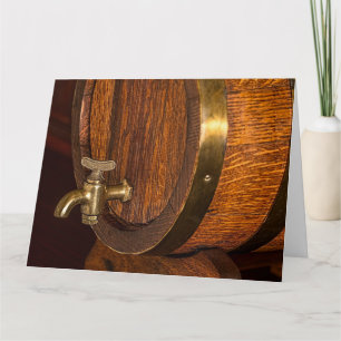 BOURBON BARREL BIRTHDAY BIG CARD KAART