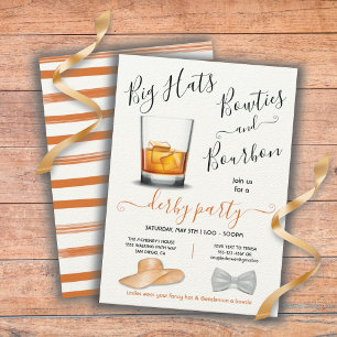 Bourbon Big Petten & Bowties Derby Party Kaart