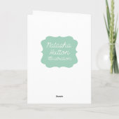 Bourbon Biscuit Groeten Kaart (Achterkant)