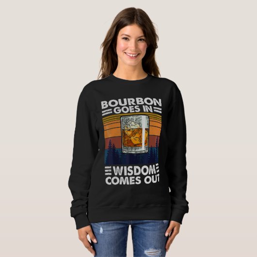 Bourbon Drink Bourbon Goes in Wisdom komt uit Trui (Voorkant volledig)