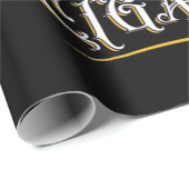 Bourbon en sigaren cadeaupapier (Rol Hoek)