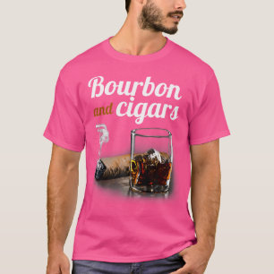 Bourbon En Sigaret Uitstekend Roken T-shirt