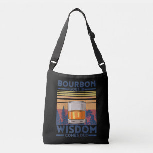 Bourbon-gans in Wisdom komt uit Crossbody Tas