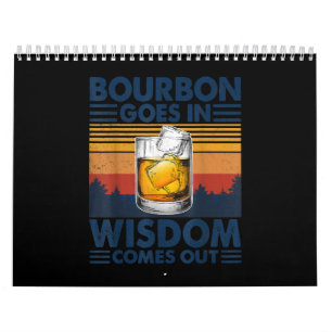 Bourbon-gans in Wisdom komt uit Kalender