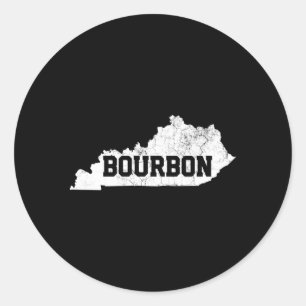 Bourbon Kentucky Whiskey Drink S Ronde Sticker
