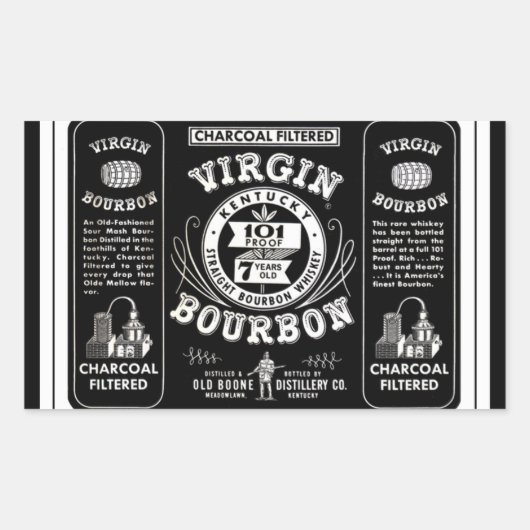  Bourbon label (Voorkant)