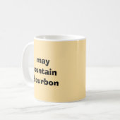 Bourbon lover coffee mug koffiemok (Voorkant links)
