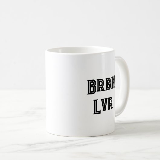 Bourbon lover funny Coffee Mug  (Devant droit)