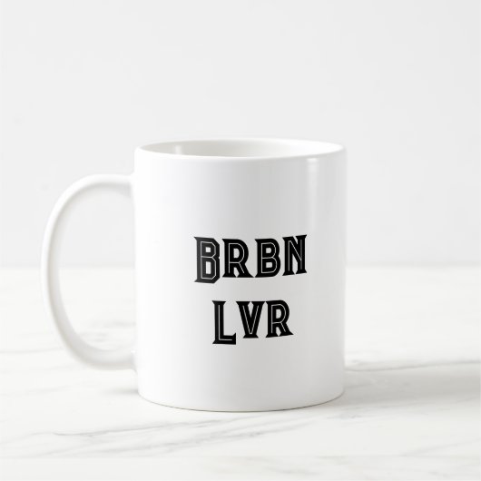 Bourbon lover funny Coffee Mug  Koffiemok (Links)