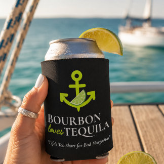 Bourbon Loves Tequila Anker Limoen Margarita Sail Blikjeskoeler