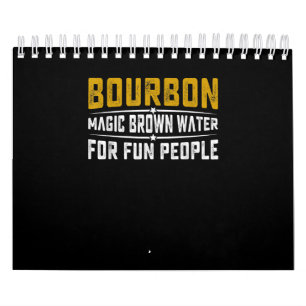 Bourbon Magic Brown Water Fun People - Whiskey Kalender