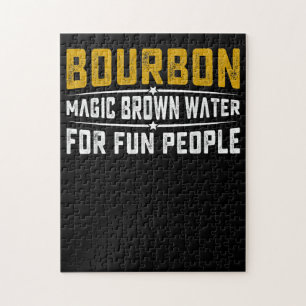 Bourbon Magic Brown Water Fun People - Whiskey Legpuzzel