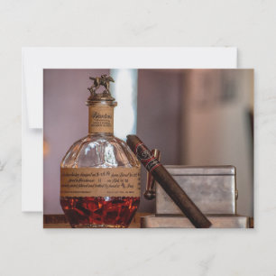 BOURBON & SIGAAR Ansichtkaart Briefkaart