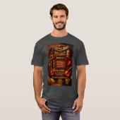 Bourbon smaakkaart t-shirt (Voorkant volledig)
