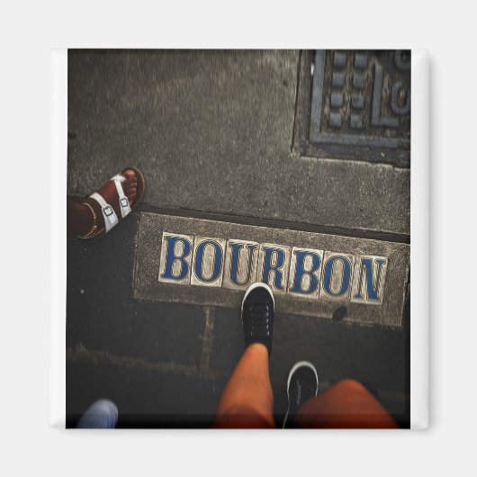 Bourbon st. magneet (Voorkant)