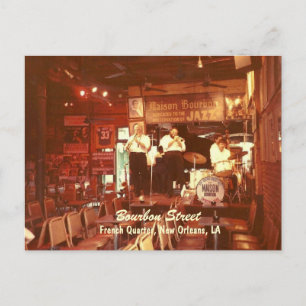 Bourbon Street Jazz New Orleans, Briefkaart