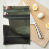 Bourbon Street Sign in New Orleans Theedoek (Quarter Fold)