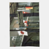 Bourbon Street Sign in New Orleans Theedoek (Verticaal)