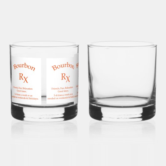 Bourbon Whisky Glas (Rechts)