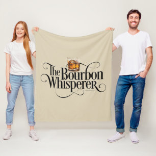 Bourbon Whisperer Fleece Blanket Deken