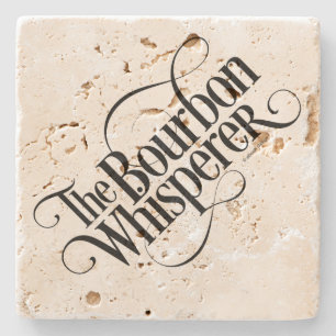 Bourbon Whisperer Stenen Onderzetter