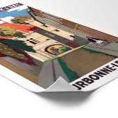 Bourbonne-les-Bains Poster vintage 1930 (Coin)