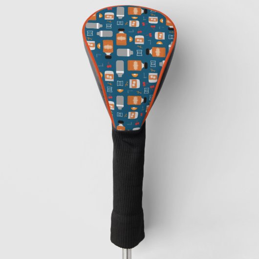 bourbonpatroon golfheadcover (Voorkant)